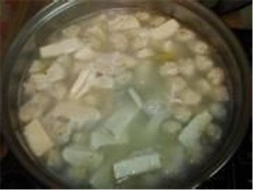 肉丸子汤的家常做法